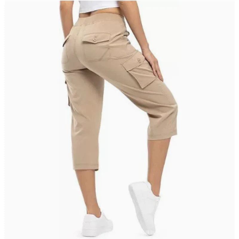 Icone™ ModernPants: Tillfällig Bekväm Lösa Färdig Stil Modern Kort Byxor För Kvinnor