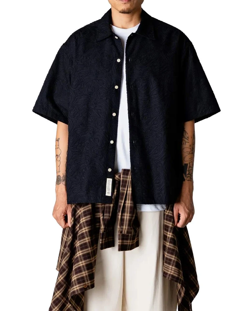 Wang Embroidery Skjorta