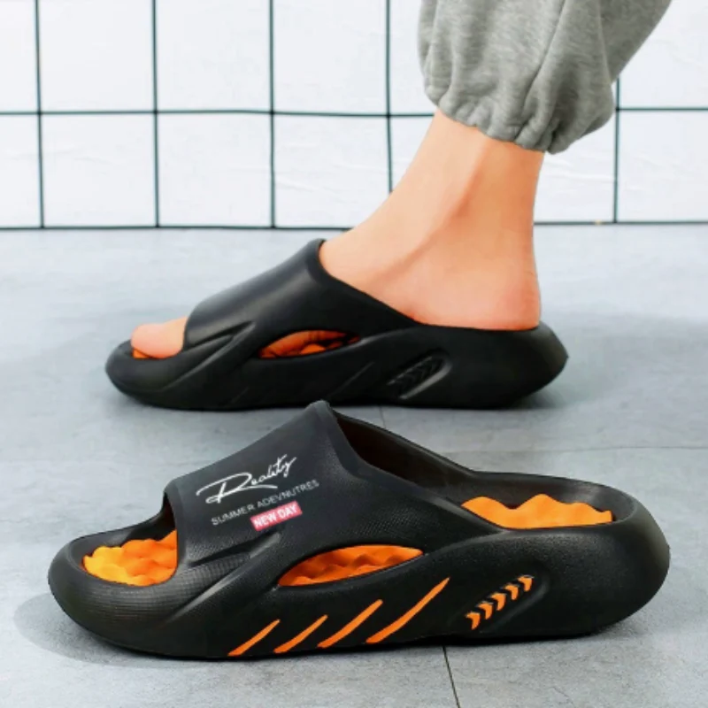 Happy™ CloudSlippers: Bekväma Halkfria Moln Mjuka Tofflor För Män