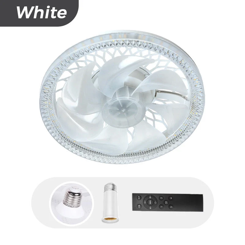 Ledsen™ CoolingLight: 2-i-1 Kylande Takfläkt Och Lampa Med Fjärrkontroll
