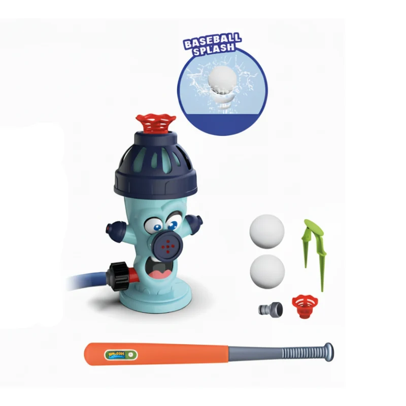 Kletshuts™ SprinklerToy - 2 I 1 Vattensprinkler Baseball Lek Utomhus För Barn