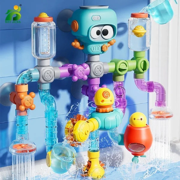 Kletshuts™ PipeToy: DIY Montera Rör Vattentoy För Barn