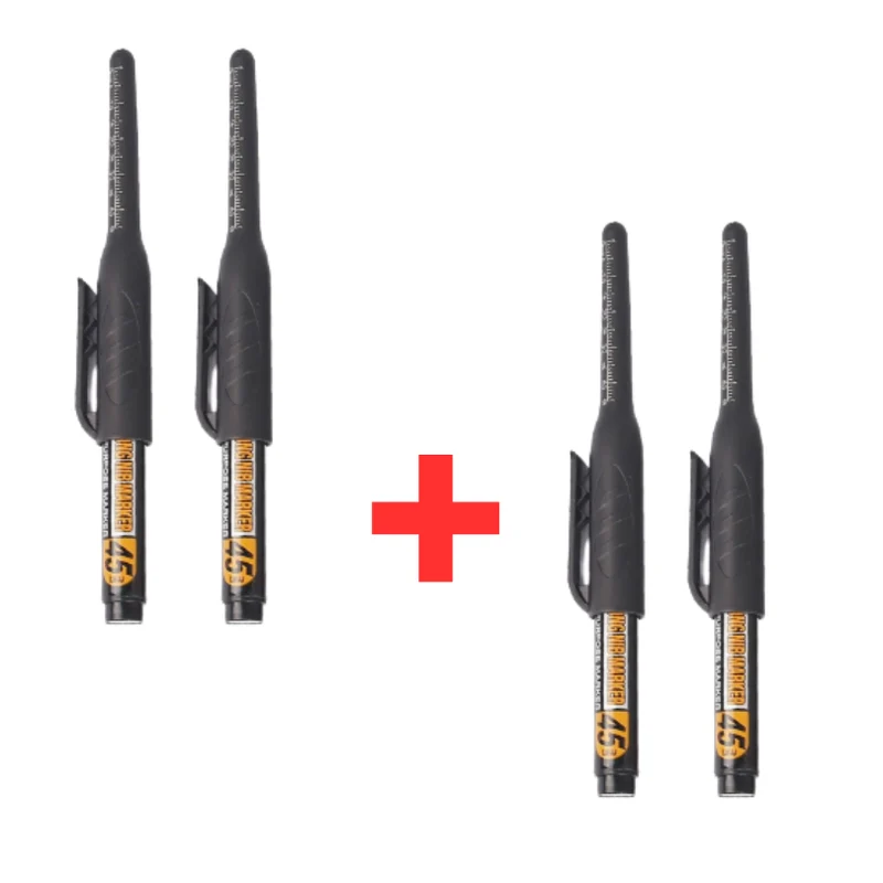 PrecisionMarker 2+2 GRATIS: Multifunktionell Hög Precision 45mm Lång Pennspets Och Djupmarkör