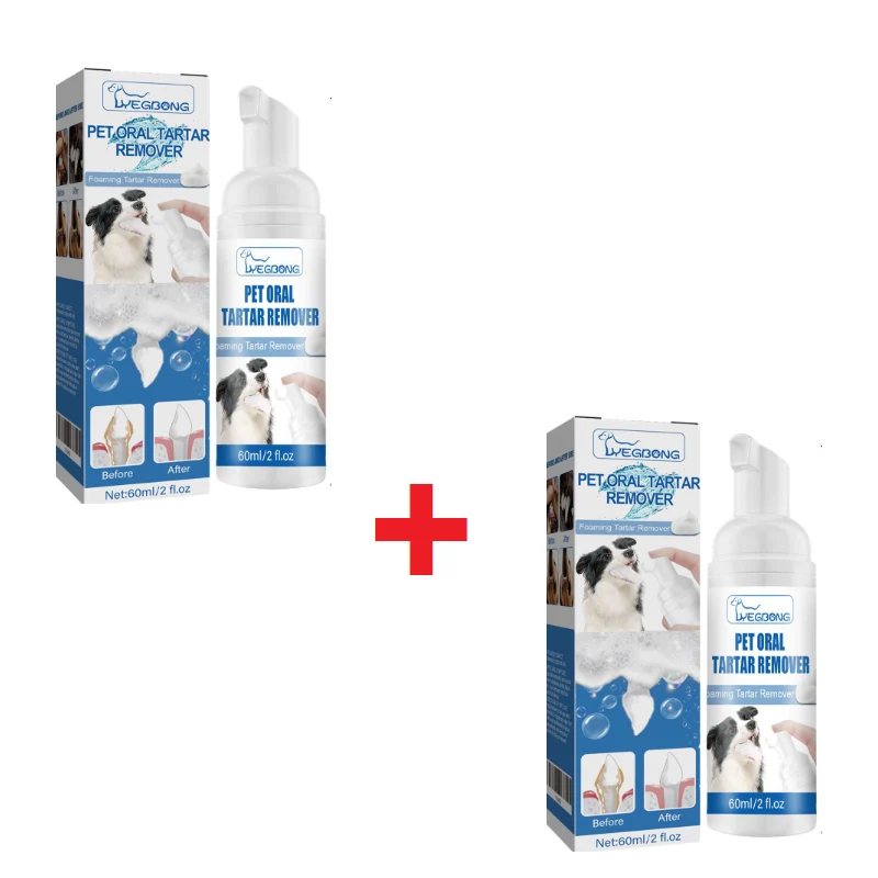 DogCatFri™ OralPet 1+1 GRATIS: Tandrengöring Och Munvårdsspray För Husdjur