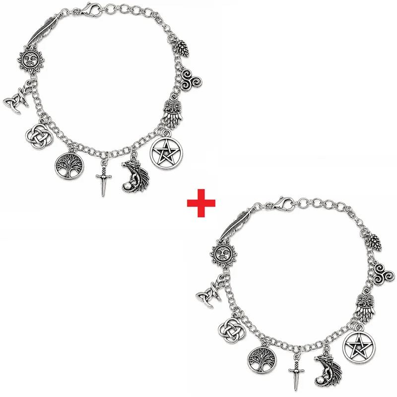 Jewelance™ SpiritualBracelet 1+1 GRATIS: Elegant Spirituell Energi Charm Armband