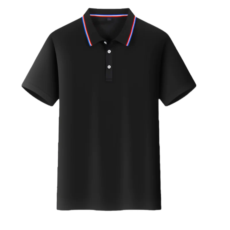Icone™ ClassicPoloshirt: Avslappnad Herrpolo För Vardagsbruk, Relaxed Fit Klassisk Skjorta