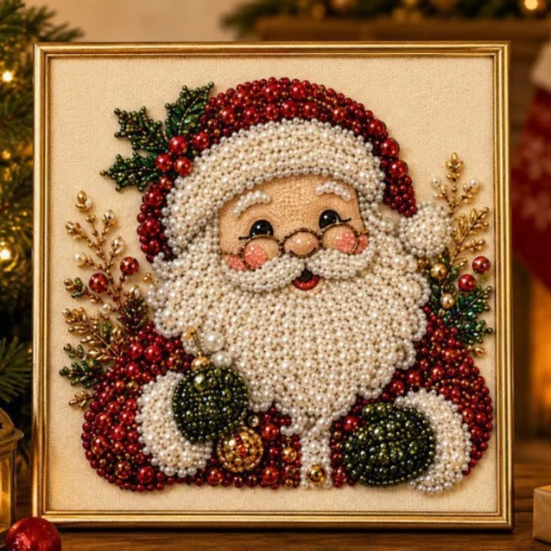 Kletshuts™ ChristmasCraft - DIY Elegant Pärlor Julpyssel Väggdekoration