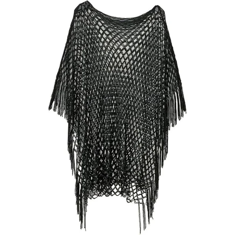 Icone™ CrochetPoncho 1+1 GRATIS - Somrig Flödande Virkad Poncho