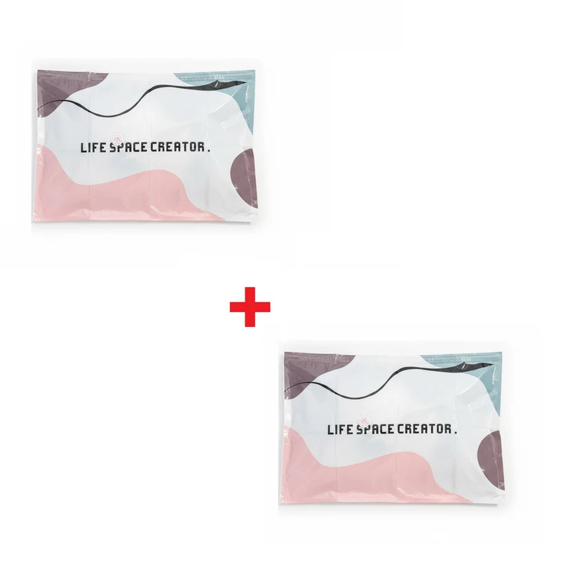 SqueezeBag 1+1 GRATIS - Vakuumförvaring Kompressionspåse Utan Pump