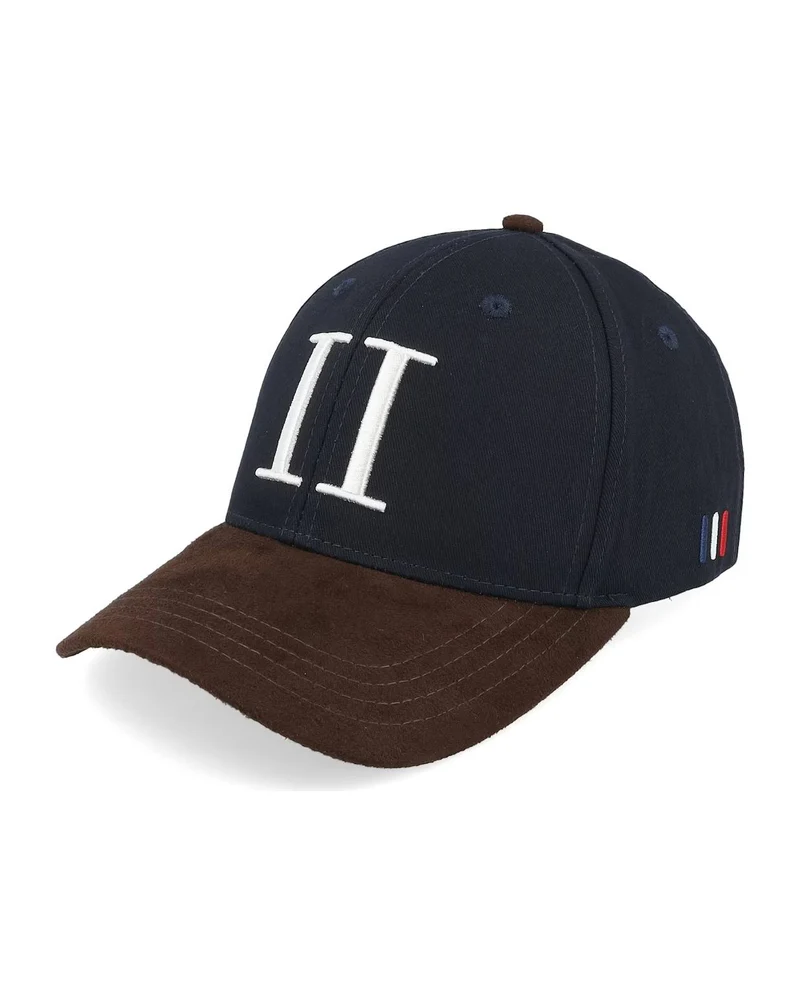 Baseball Cap Contrast Suede Keps