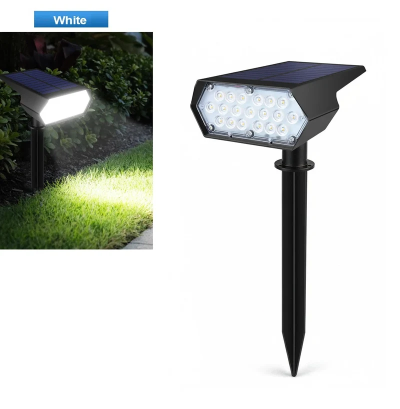 Ledsen™ OutdoorLight: Solenergidriven Trädgårdsutomhusspotlight