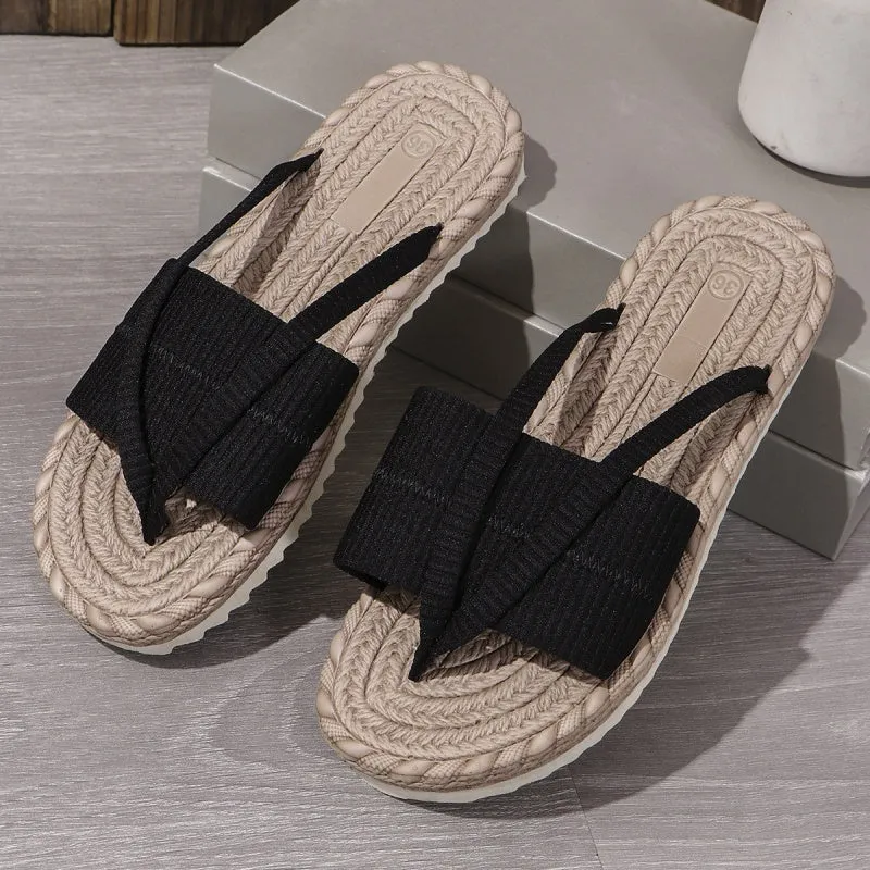 Happy™ CasualSandals - Kvinnors Bekväma Casual Slip-On Sandaler
