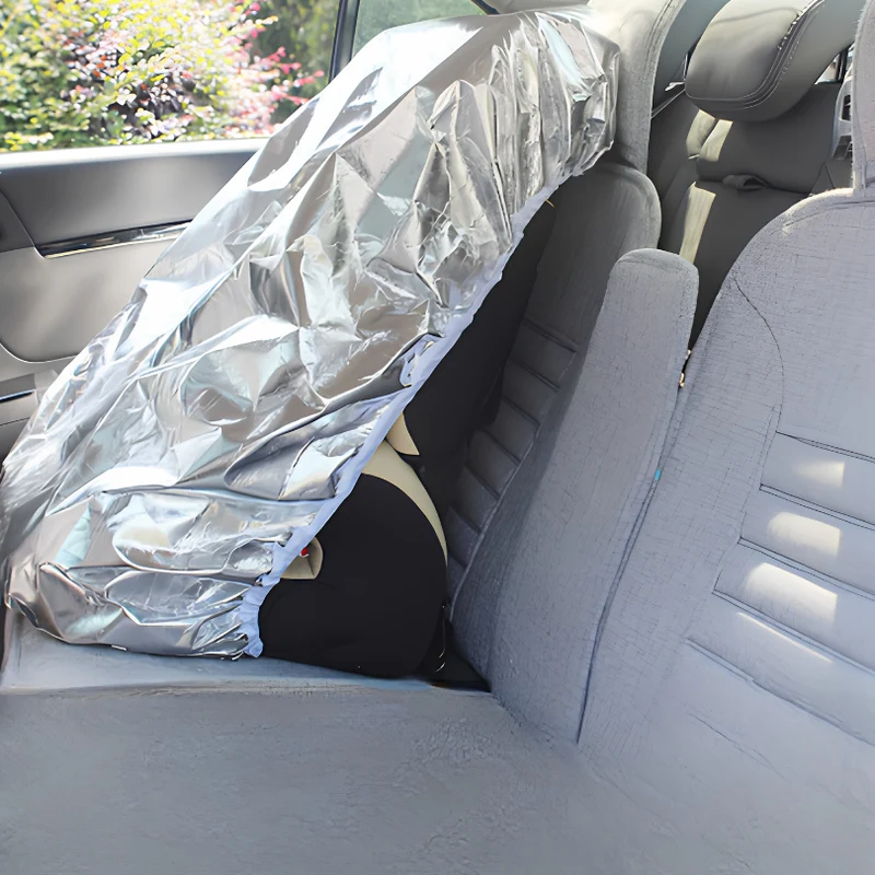SeatSunshade - Värmeskyddande Solskydd För Barnstolar i Bil