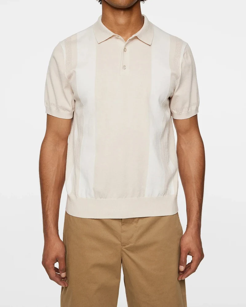 Reymond Stripe Knit Polo