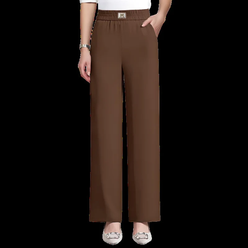Icone™ DrapePants: Stiliga Stretchiga Högmidjade Drape Byxor