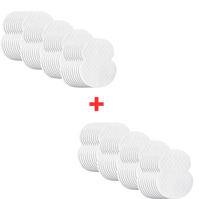 SweatPads 1 Set + 1 Set GRATIS: Andningsbara Engångsunderarmar för Svettabsorberande Kuddar