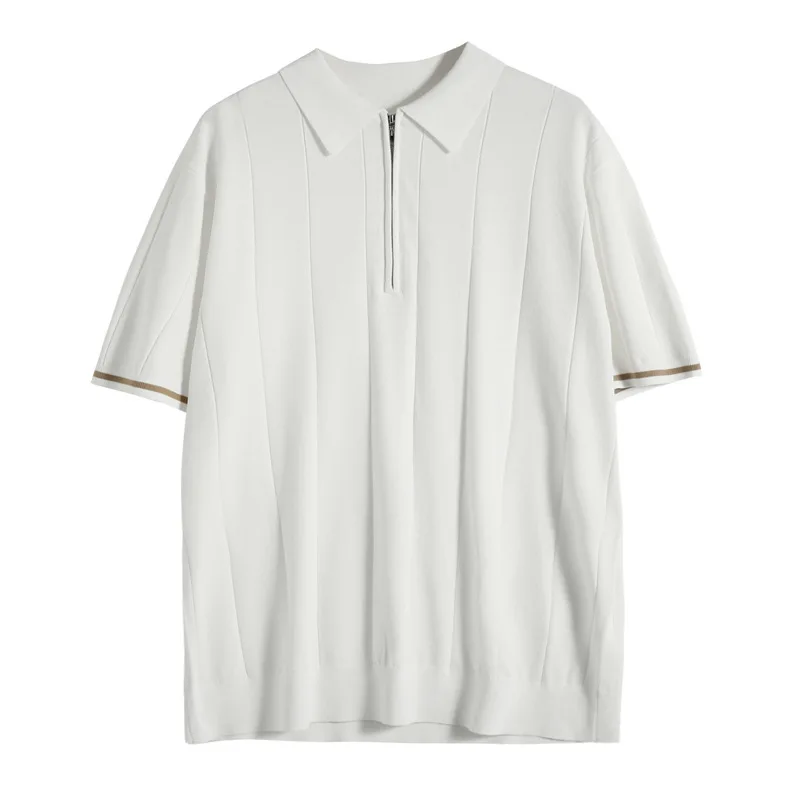 Icone™ CuffPolo - Stilig Herr Halvdraget Cuff Polo Skjorta
