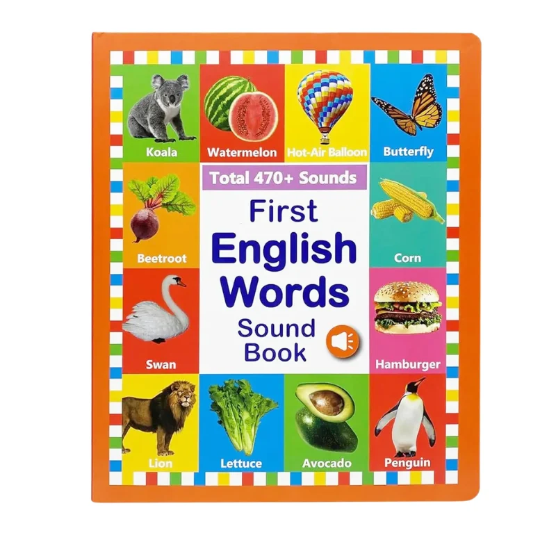 Kletshuts™ SpeechBook - Tidig Lärande Engelska Lästalbok