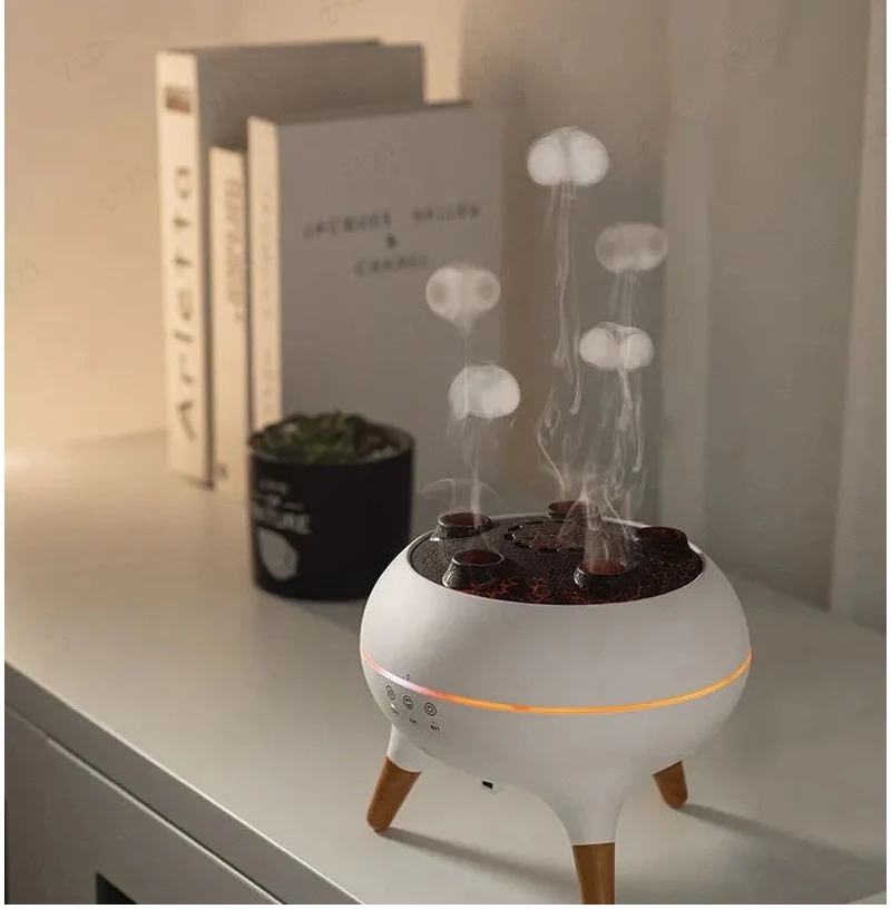Globetrek° JellyfishHumidifier: Manetdamm Humidifier Aromaterapi Diffuser