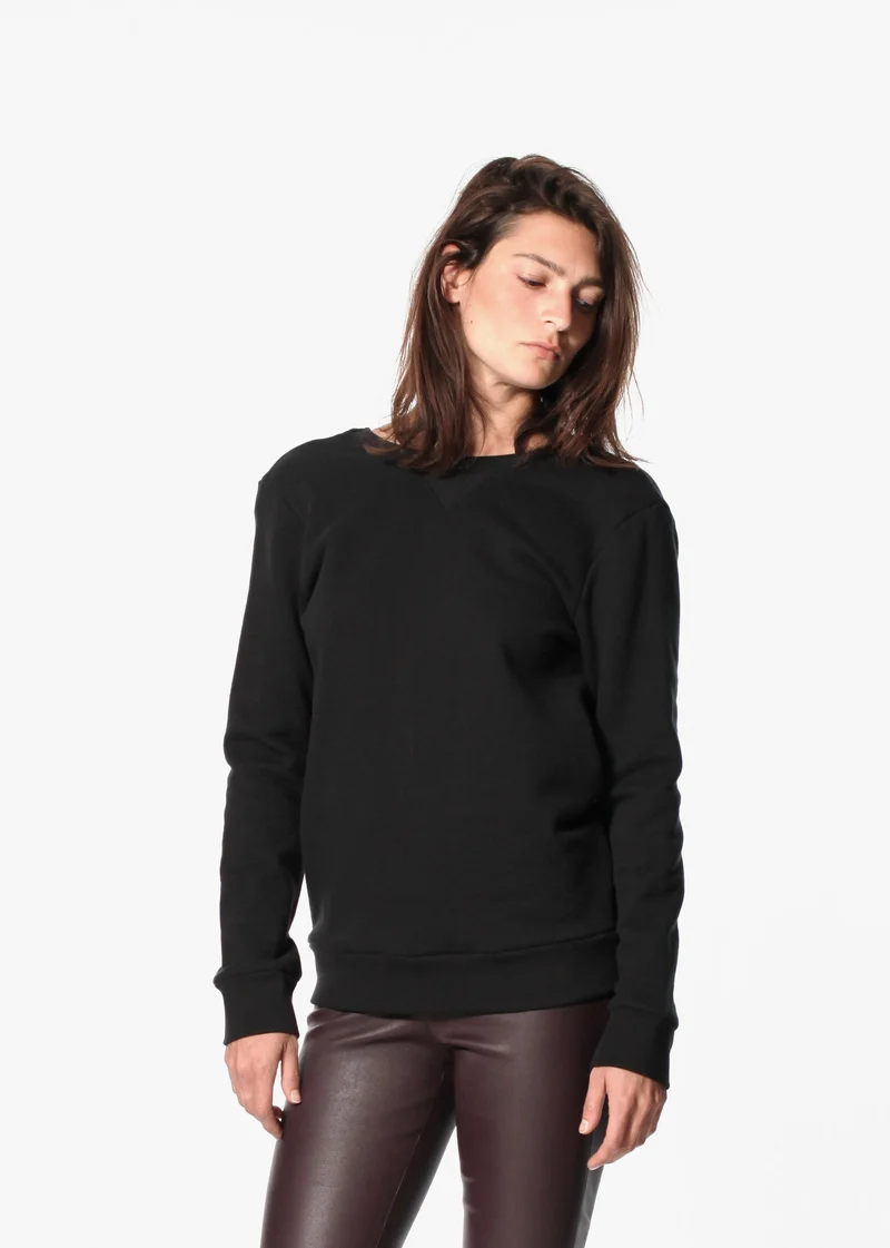 Symphonie Sweatshirt in Black -UEB