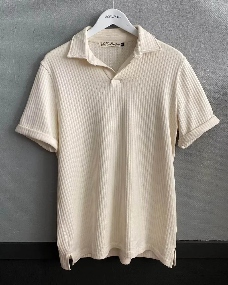 Polo Ribbed Pikétröja