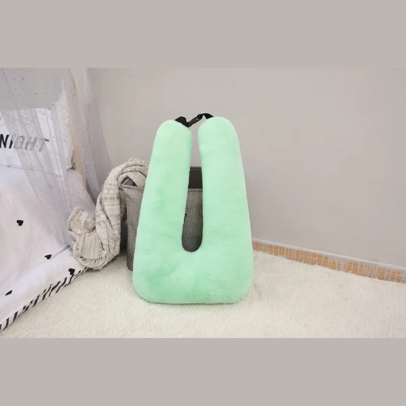 TravelPillow - Plysch U-formad Bekväm Resa Hals Stöd Dämpa