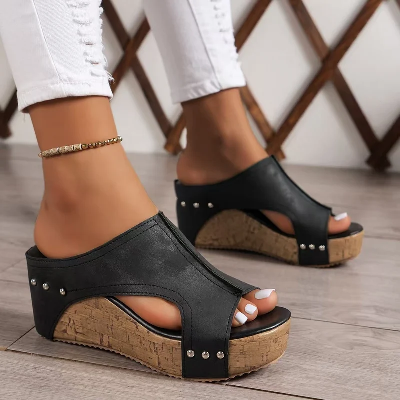 Happy™ WedgeHeels: Kvinnors Alla Säsonger Bekväma Kilklackar