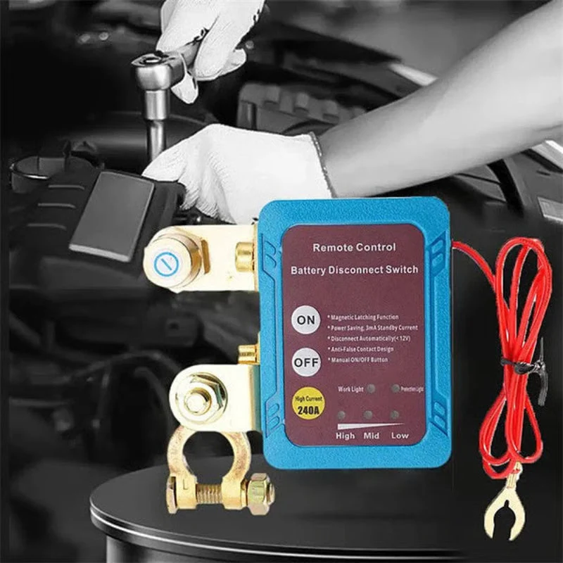 BatteryGuard - Avlägsen Kontrollerade Fordon Batteri Koppla Från Växla