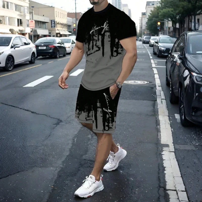 Icone™ ModernSet - Mäns Unika Tryck Modern Stil Matchande Uppsättning