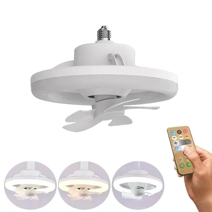Ledsen™ FanLight: Smart, Fjärrstyrd Takfläkt Och Lampa I Ett