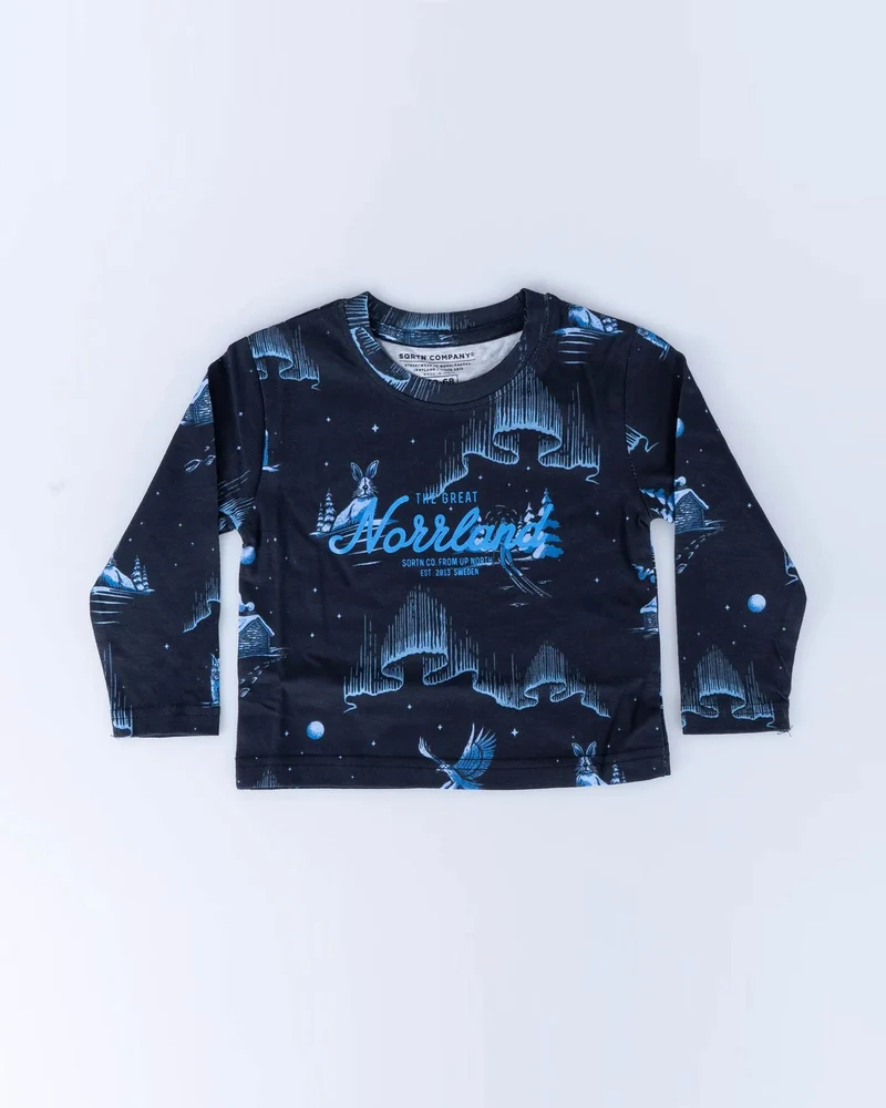 Great Norrland Vinternatt Kids LS T-Shirt