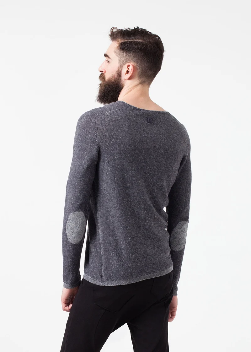 Curios Sweatshirt in Steel Grey -UEB
