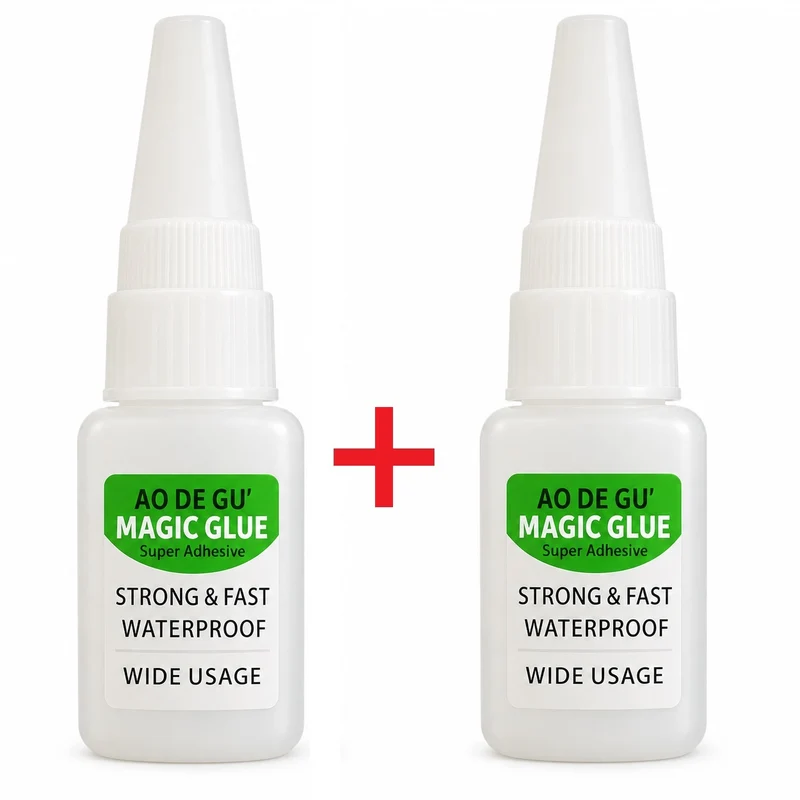 SuperGlue 1+1 GRATIS: Omedelbar Reparation Multifunktionellt Högstyrka Superlim