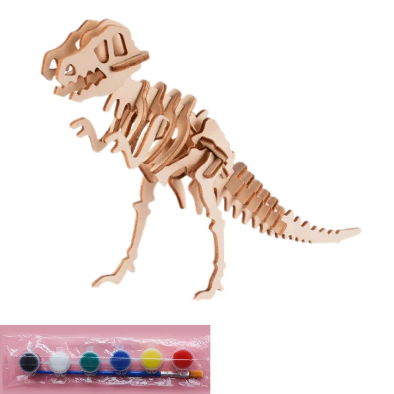 Kletshuts™ PuzzlePaint 1+1 GRATIS: DIY Roligt Lärande 3D Pussel Målarset