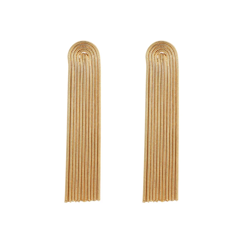 Jewelance™ TasselEarrings: Chic Franjör String Stud Örhängen