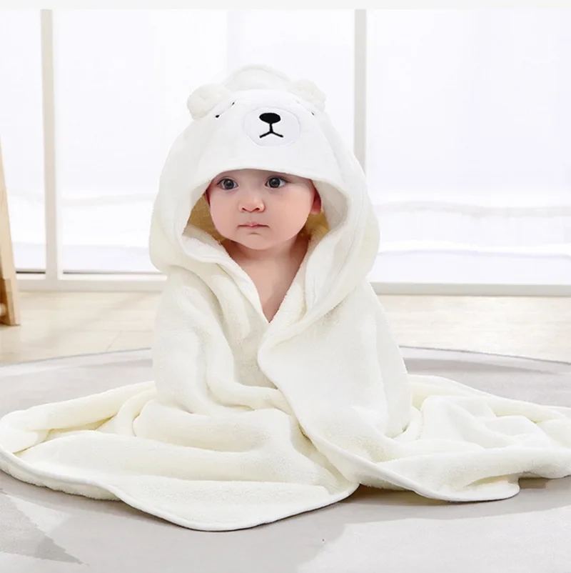 Kletshuts™ BabyBathrobe 1+1 GRATIS - Söt Djurdesign Babyhuvudbadrock