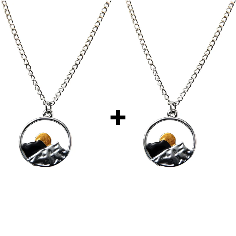 Jewelance™ MountainNecklace 1+1 GRATIS: Modeklassisk Bergpendelhalsband