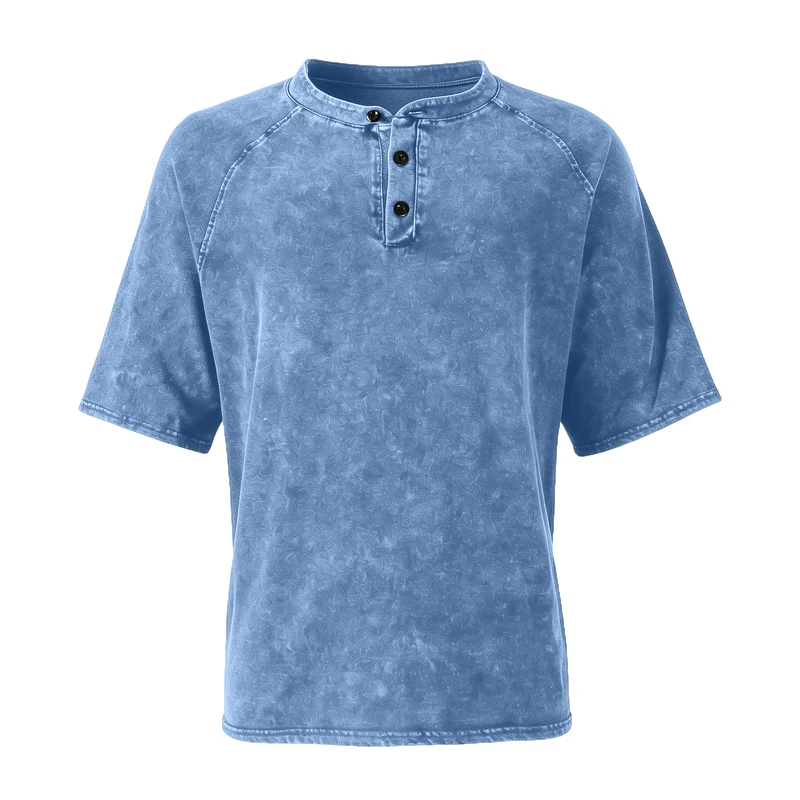 Icone™ RelaxedShirt: Avslappnad Kortärmad Klassisk Design Sommar Skjorta