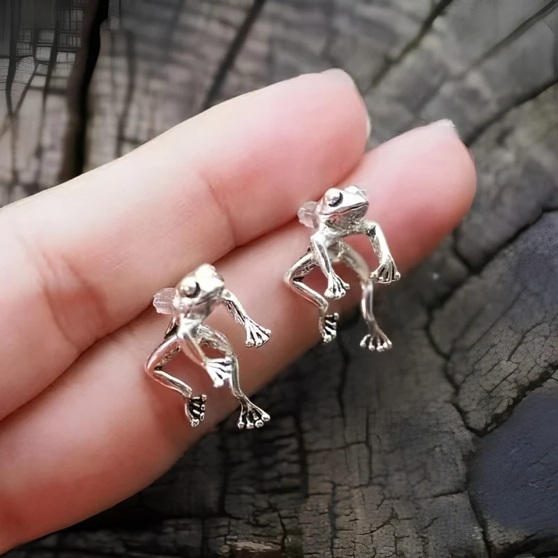 Jewelance™ FrogEarrings 1+1 GRATIS: Söta Temperament Grodörhängen