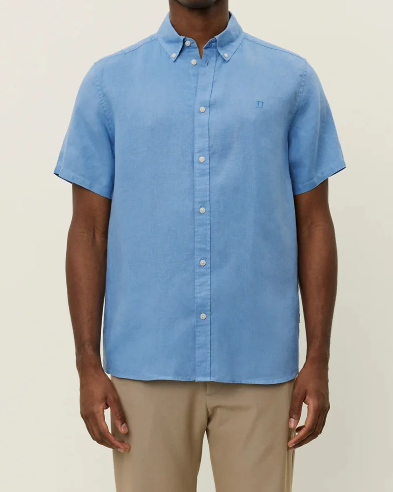 Konrad Linen SS Skjorta