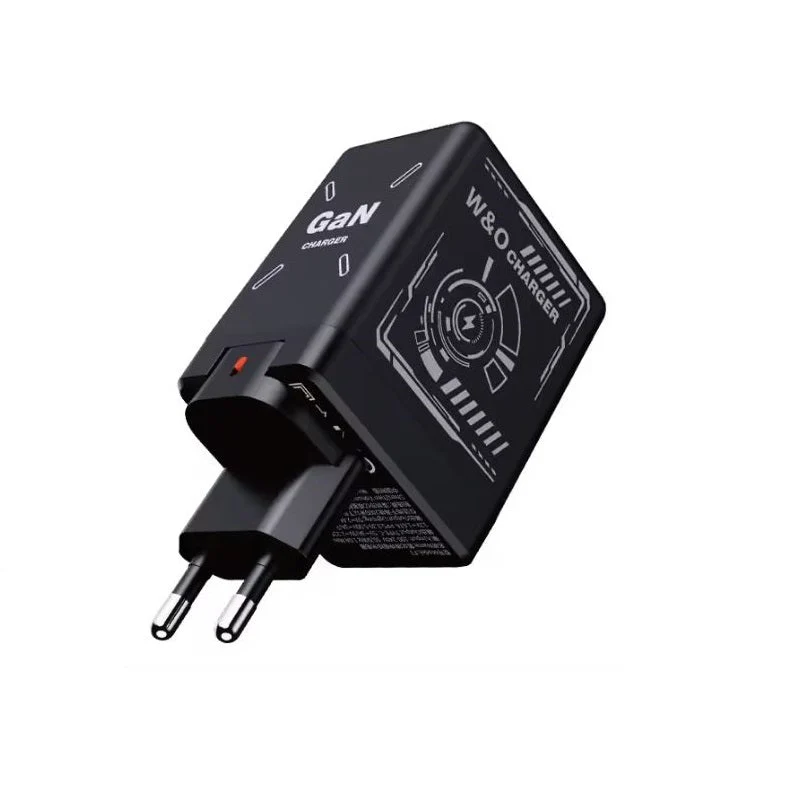 DualCharger: Snabbladdning Dubbel Indragbar Kabel Reseladdare