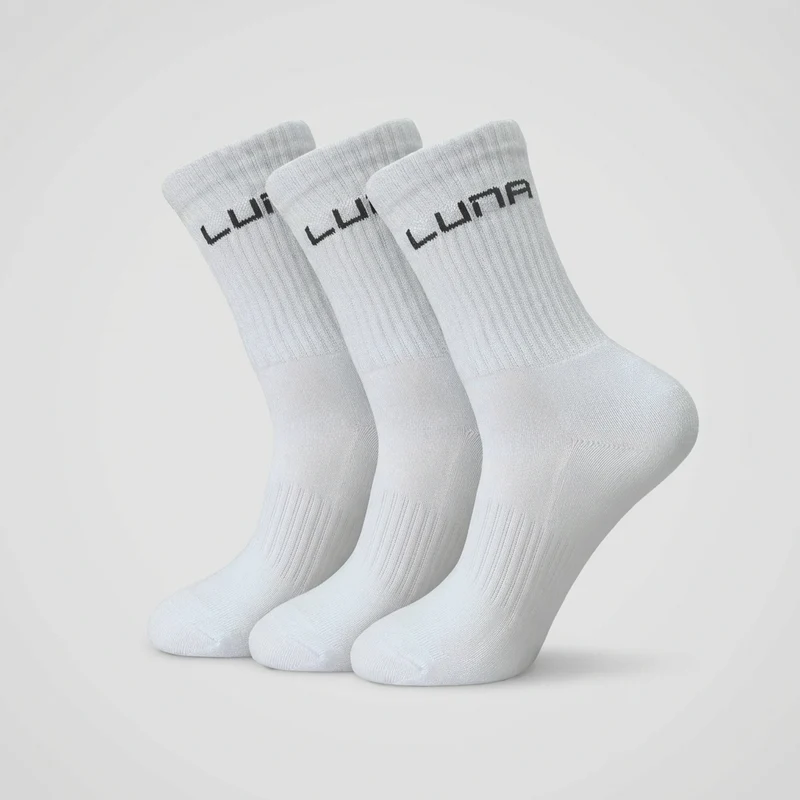 LUNA Crew Socks 3-Pack