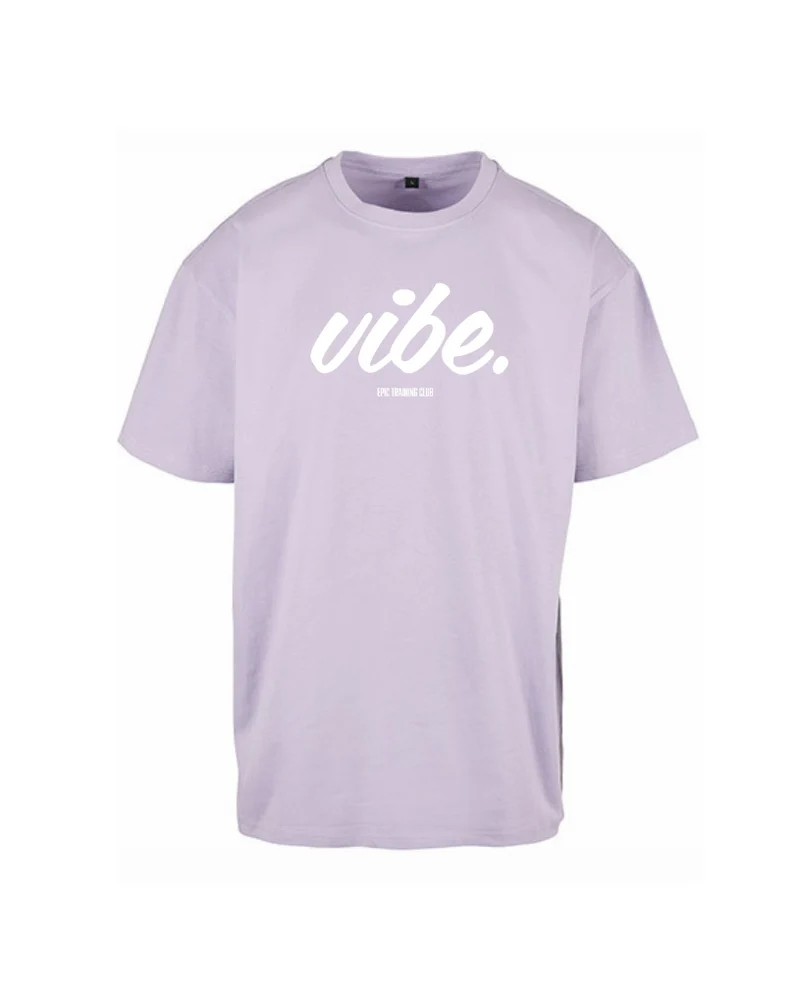 Vibe - unisex oversize heavyweight tee lilac
