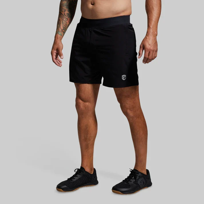 Born Primitive - Versatile Short w Compression 7" Black