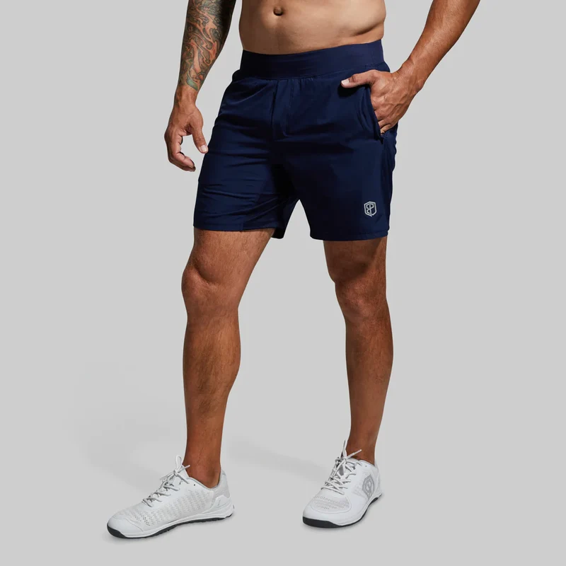 Born Primitive - Versatile Short w Compression 7" Navy