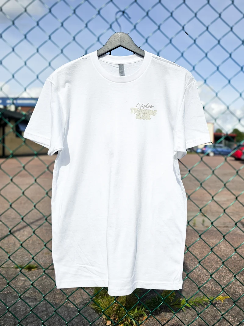 CFSHOP Training Club - Standard Unisex Tee White