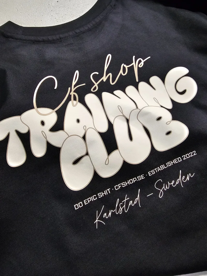 CFSHOP Training Club - Heavy Oversize Tee black