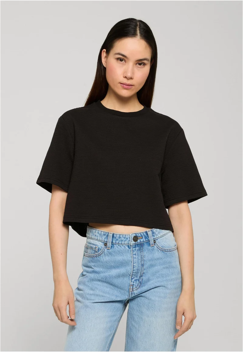 UC Structured Jersey Cropped Tee