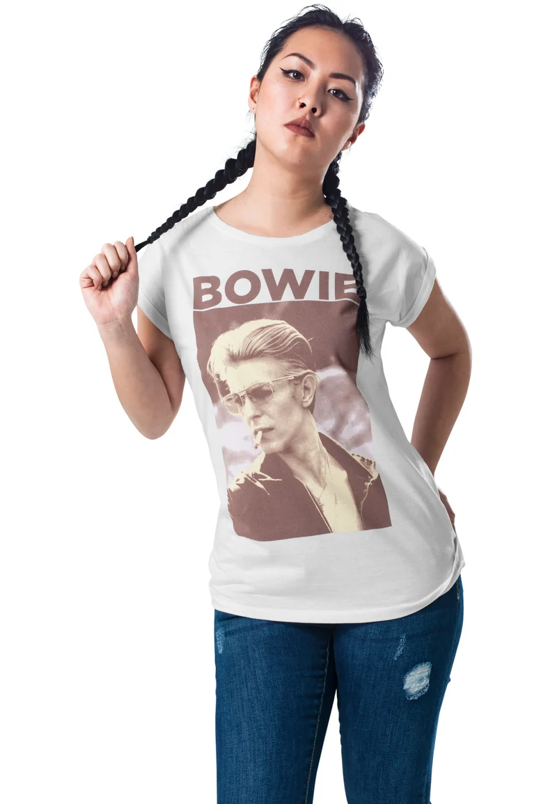 MT David Bowie Tee WHITE S