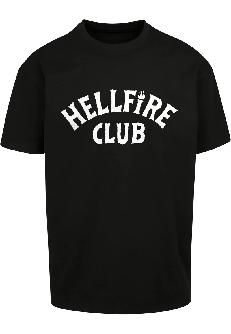 MC Stranger Things Hellfire Club Heavy Oversize Tee